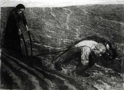 Plough-Puller and Woman, 1902 by Käthe Kollwitz